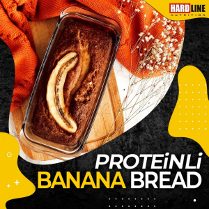 Proteinli Banana Bread