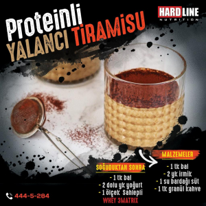 Proteinli Yalancı Tiramisu