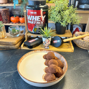 Proteinli Tiramisu Topları