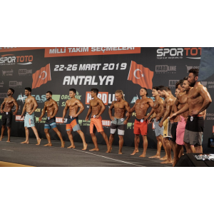 TÜRKİYE VÜCUT GELİŞTİRME ve FİTNESS ŞAMPİYONASI 22-26 MART 2019