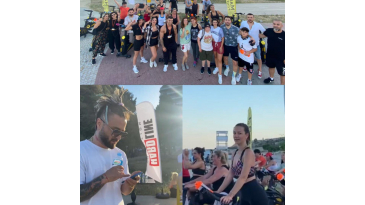 ŞANIŞER - OUTDOOR SPINING & ZUMBA  - HARDLINE & MARIN 34  FITNESS CLUB 