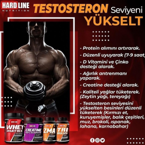 Neredeyse  tüm fiziksel aktivitelerde fonksiyonu olan testosteron  hormonu  kas, güç ve enerjiyi destekler. 
Düşük testosteron seviyeleri huysuzluk, kas kaybı ve istenmeyen kilo alımı ile yakından ilişkilidir.

Testosteron seviyenizi yükseltmek için öncelikli dikkat etmeniz gereken şeyleri paylaştık sizlerle. 

Hardline Nutrition Tribulus ürünümüzü kullanarak da bu konuda destek alabilirsiniz. 
.
.
.

#training #fitness #workout #gym #motivation #fit #sport #fitnessmotivation #bodybuilding #health #lifestyle #fitfam #running #healthy #gymlife #crossfit #personaltrainer #exercise #muscle #strong #instagood #run #love #cardio #gymmotivation #strength #healthylifestyle #fitspo #testosteron #hardlinenutrition