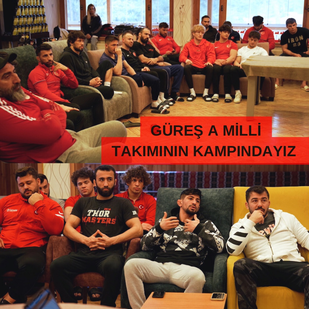 Güreş A  Milli Takımımızı  T.C Spor Bakanlığı Aladağ Kamp Eğitim Merkezi’ nde Ziyaret Ettik. 