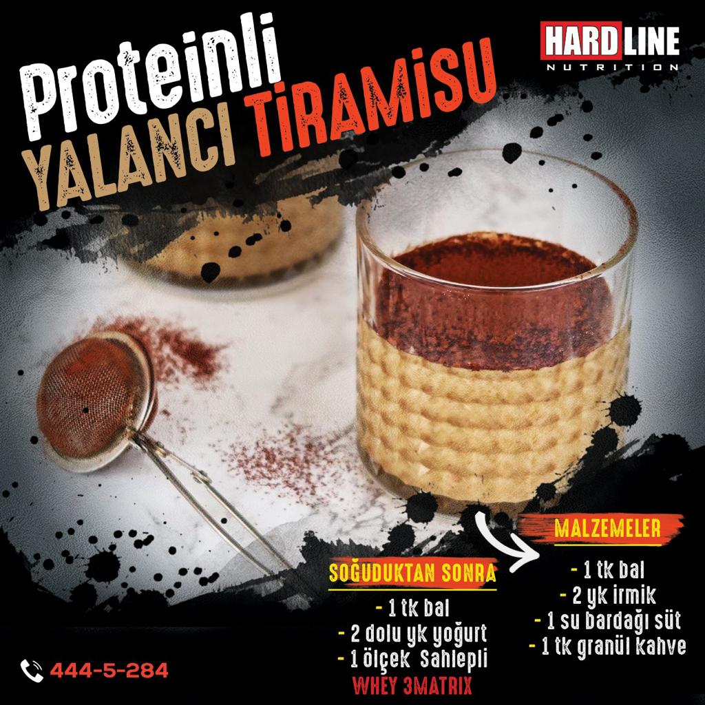 Proteinli Yalancı Tiramisu Proteinli Yalancı Tiramisu