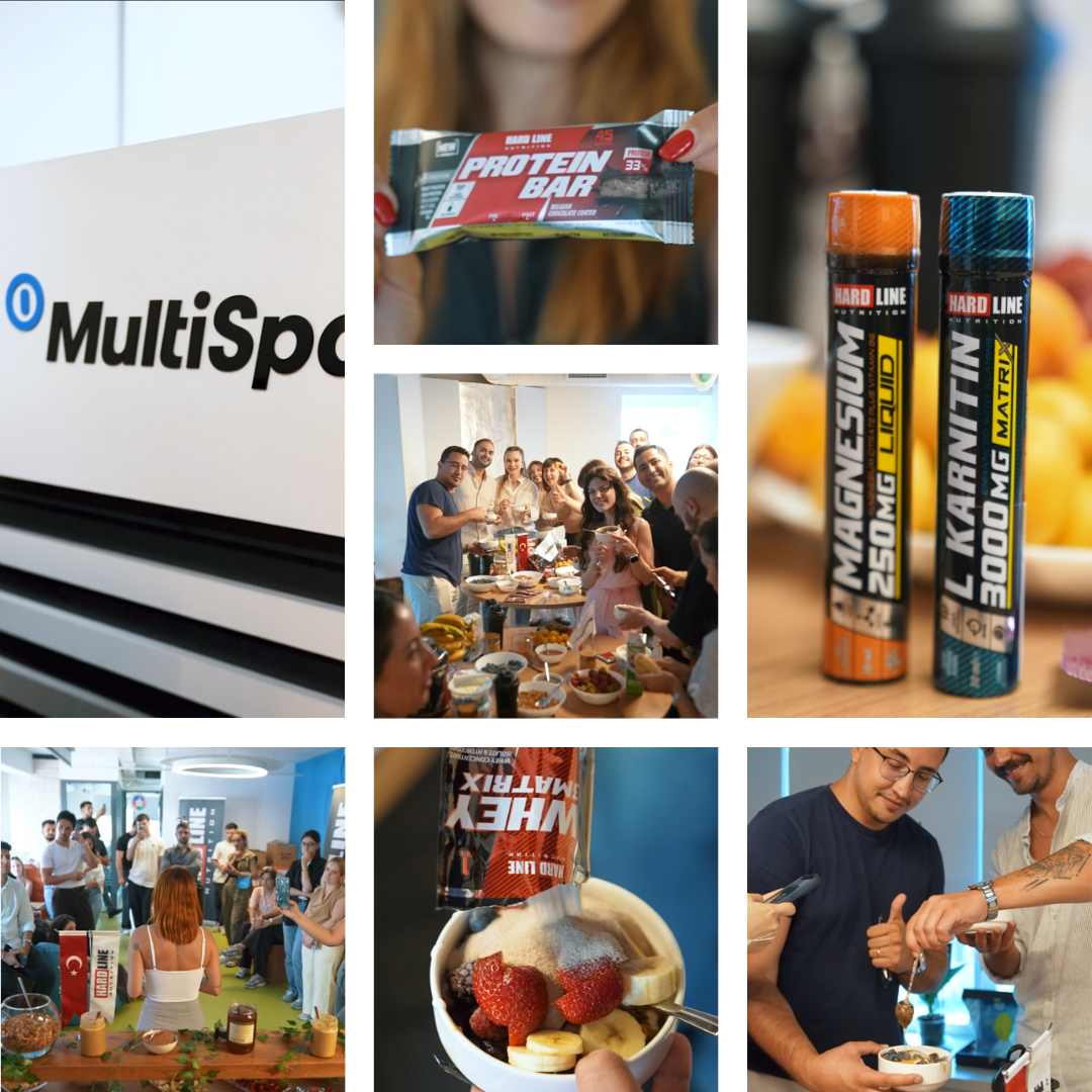Hardline Nutrition, MultiSport Türkiye ile Fonksiyonel Beslenme Etkinliğinde Buluştu
